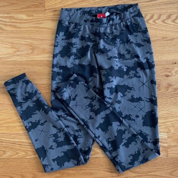 Puma Pants - Puma Women's Black & Grey Leggings (XS)